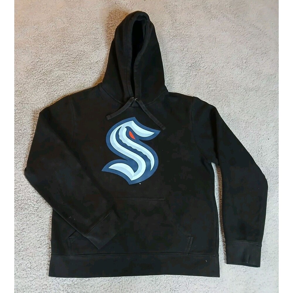 Seattle Kraken Fanatics Men's Hoodie Size Medium - NICE!
